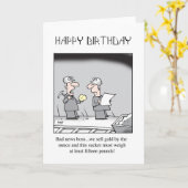 Bergbau-Geburtstags-Karte Karte (Gelbe Blume)