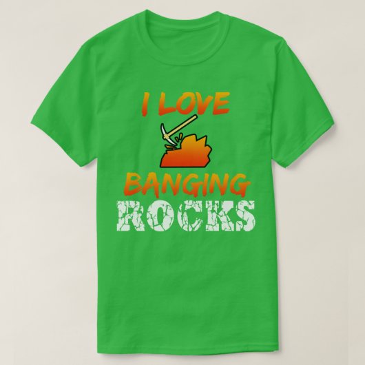 Bergbau-I-Liebe T-Shirt (Design vorne)