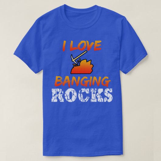 Bergbau-I-Liebe T-Shirt (Design vorne)