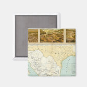 Bergbau in Mexiko Magnet (Vorderseite/Rückseite)