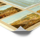 Bergbau in Mexiko Poster (Ecke)