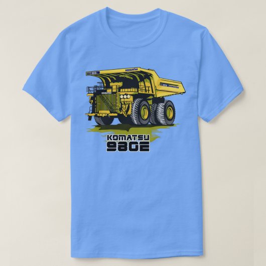Bergbau Komatsu 980E T-Shirt (Design vorne)