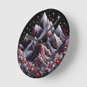 Bergbau Runde Wanduhr (Winkel)