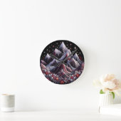 Bergbau Runde Wanduhr (Zuhause)