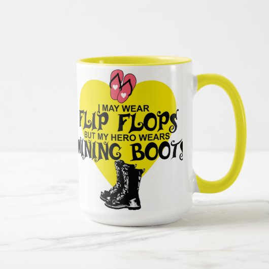 BERGBAU-STIEFEL TASSE (Rechts)