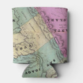 Bergbaubezirk Kalifornien Dosenkühler (Rückseite)