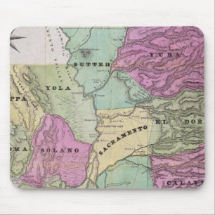 Bergbaubezirk Kalifornien Mousepad
