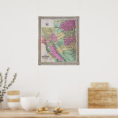 Bergbaubezirk Kalifornien Poster (Küche)