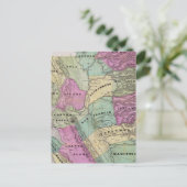 Bergbaubezirk Kalifornien Postkarte (Stehend Vorderseite)