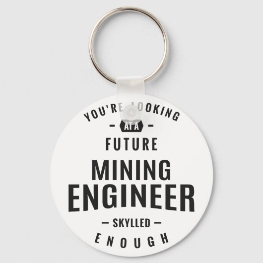 Bergbauingenieur Schlüsselanhänger (Vorderseite)