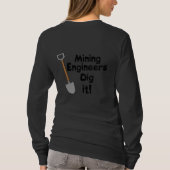 Bergbauingenieure graben IT-T - Shirt (Rückseite)