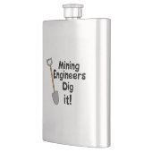 Bergbauingenieure tanzen es flachmann (Links)