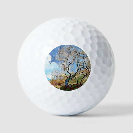 BERGBAUM GOLFBALL (Vorderseite)