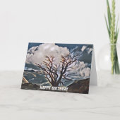 BERGBAUM KARTE (Vorderseite)