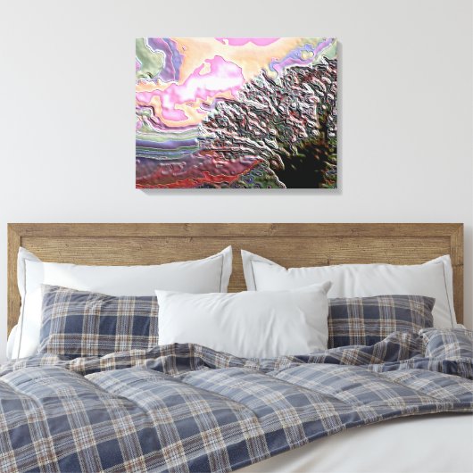 BERGBAUM LEINWANDDRUCK (Insitu (Schlafzimmer))