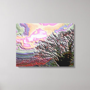 BERGBAUM LEINWANDDRUCK