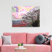 BERGBAUM LEINWANDDRUCK (Insitu (Wohnzimmer))