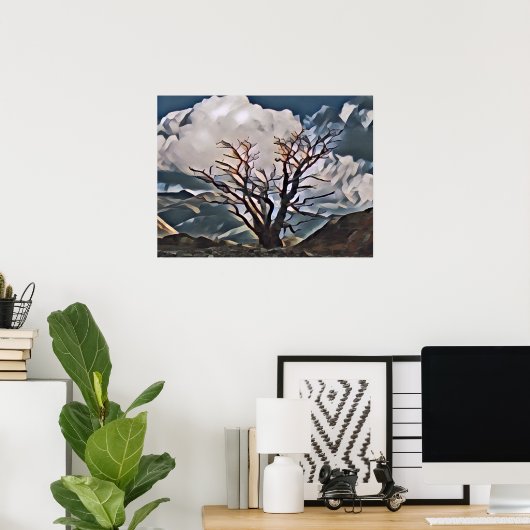 BERGBAUM POSTER (Heimbüro)