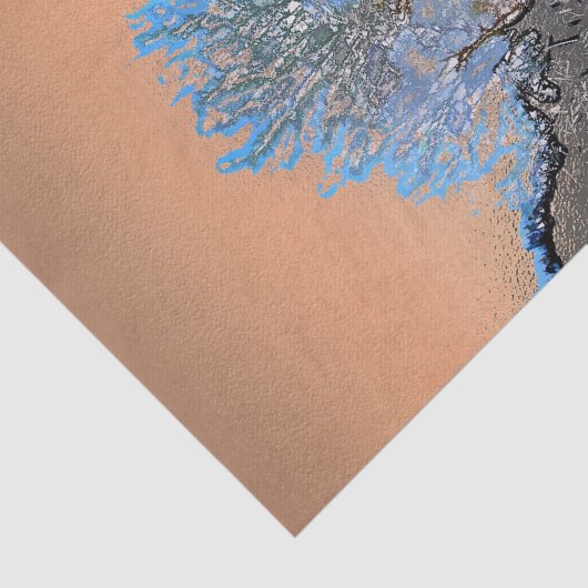 BERGBÄUME SEIDENPAPIER (Ausschnitt)