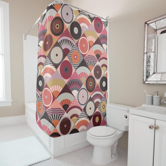 Bergbeere Duschvorhang (Beispiel)