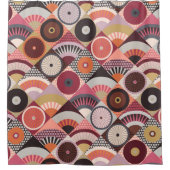 Bergbeere Duschvorhang (Vorderseite)