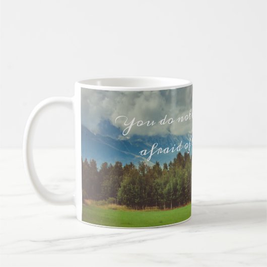 Bergbeobachtungsstelle Kaffeetasse (Links)