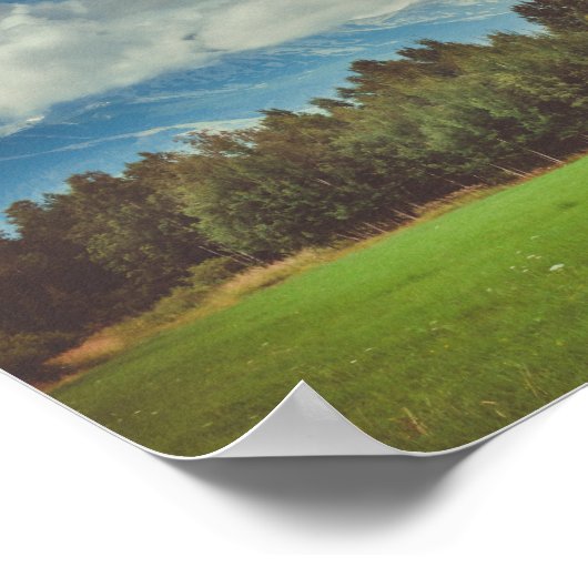 Bergbeobachtungsstelle Poster (Ecke)