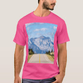 Bergbereichsgrafik T-Shirt (Vorderseite)