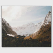 BERGBERGE UNTER SCHLIESSENDEM HIMMEL GESCHENKPAPIER (Flach)