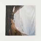 BERGBERGE UNTER SCHLIESSENDEM HIMMEL WANDTEPPICH (Vorderseite (Horizontal))