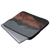 BERGBERGE WÄHREND DER GESCHÄFTSZEIT LAPTOPSCHUTZHÜLLE (Vorne Knopf)