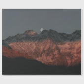 BERGBERGE WÄHREND DER SPEISE GESCHENKPAPIER (Flach)