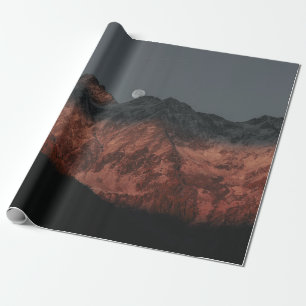 BERGBERGE WÄHREND DER SPEISE GESCHENKPAPIER