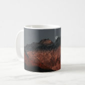BERGBERGE WÄHREND DER SPEISE KAFFEETASSE (Vorderseite Links)