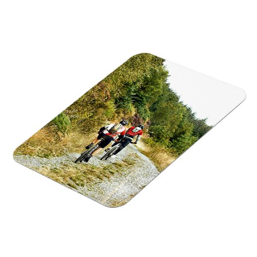 BERGBIKER MAGNET (Linke Seite)