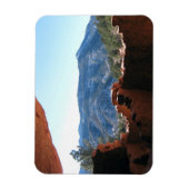 Bergblick aus den Cliff-Wohnungen Magnet (Vertikal)