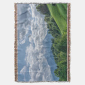 Bergblick in den Alpen Decke (Vorderseite Vertikal)