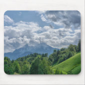 Bergblick in den Alpen Mousepad (Vorne)