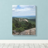 Bergblick Leinwanddruck (Insitu (Holzboden))