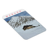 Bergblick Meran Kühlschrankmagnet Magnet (Rechte Seite)