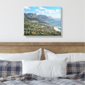 Bergblick mit Meerblick Leinwanddruck (Insitu (Schlafzimmer))