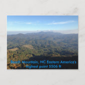 Bergblick Postkarte (Vorderseite)