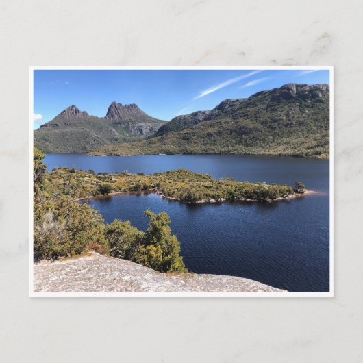 Bergblick Postkarte (Vorderseite)