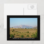 Bergblick Postkarte - Chirivel Almeria Spanien (Vorne/Hinten)