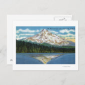Bergblick vom Lost Lake Postkarte (Vorne/Hinten)