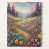 Bergblumen Regenbogen Planer (Rückseite)
