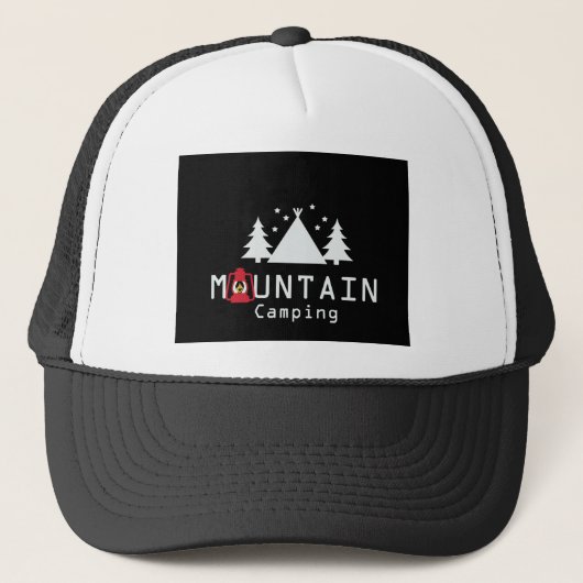 Bergcampen Truckerkappe (Vorderseite)