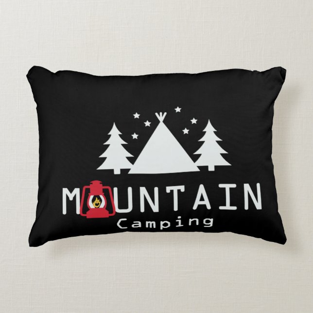 Bergcamping Dekokissen (Vorderseite)