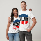 Bergclinton 08. US Flagge. T-Shirt (Unisex)