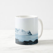 BERGDECKE MIT SCHNEEFOTOGRAFIE KAFFEETASSE (VorderseiteRechts)